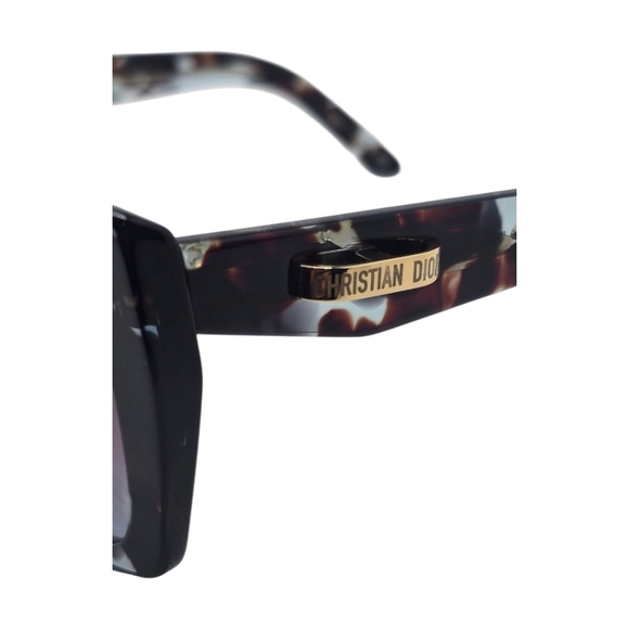 DIOR SUNGLASSES Stylish Black and Purple Women's Sunglasses - Picture 4 of 8